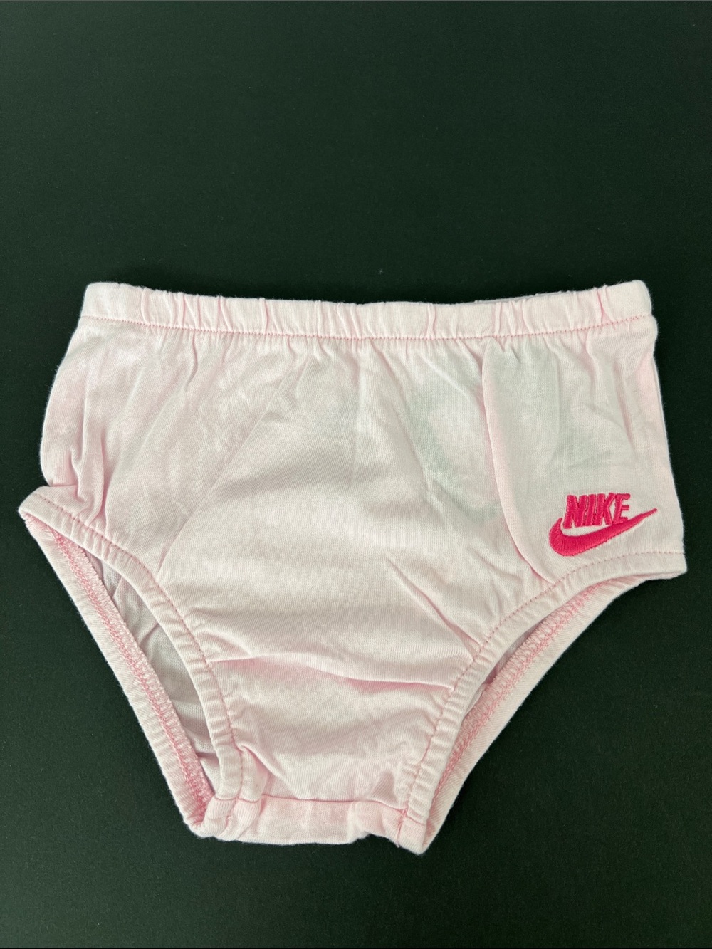 Nike Light Pink Toddler Training Briefs with Hot Pink Logo NWT 100% COTTON